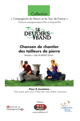 Partition "Chanson de chantier des tailleurs de pierre"