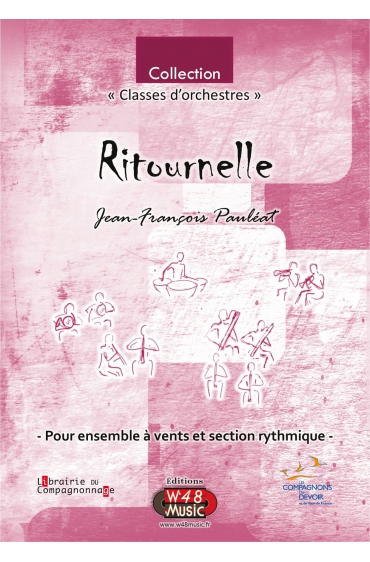 Partition "Ritournelle" (pour Ensemble à Vents et Section rythmique)
