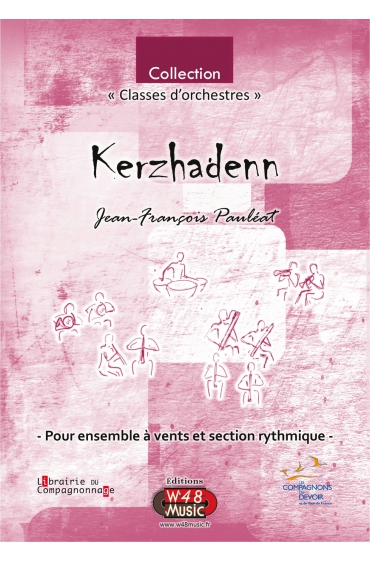 Partition E-Score "Kerzhadenn" (Pour Ensemble à Vents et Section rythmique)