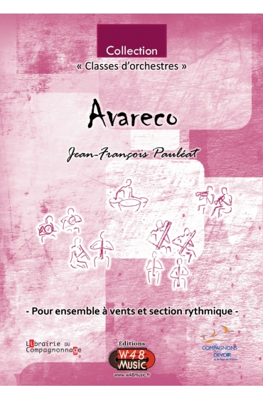 PARTITION “ AVARECO” (Pour ensemble à vents et section rythmique)