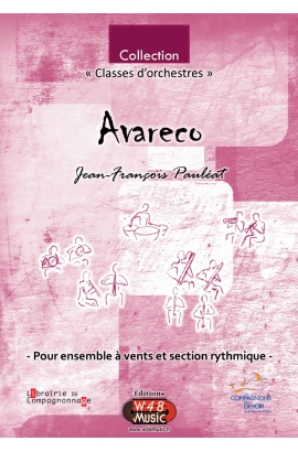 Partition E-Score “ AVARECO” (Pour ensemble à vents et section rythmique)