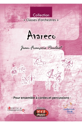 PARTITION “ AVARECO” (Pour ensemble à cordes et percussions)