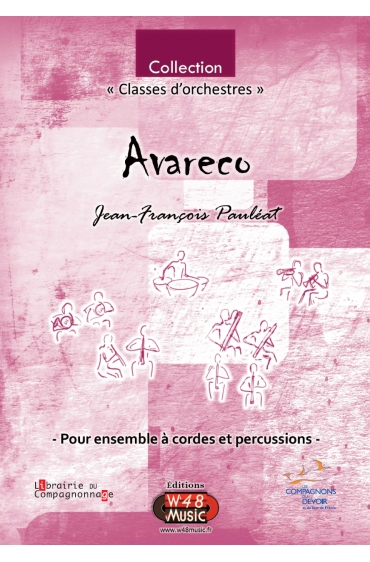 PARTITION “ AVARECO” (Pour ensemble à cordes et percussions)